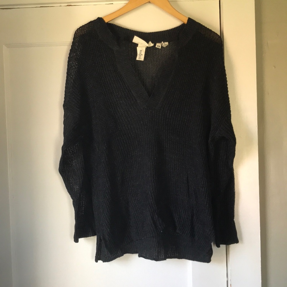 H&M light beach sweater